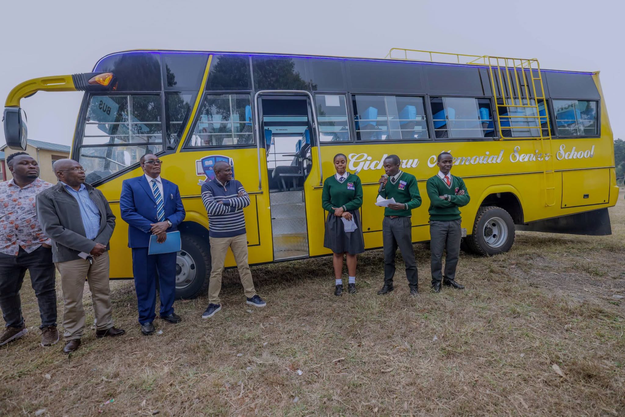 A 51-SEATER SCHOOL BUS AND A MODERN MULTIPURPOSE HALL FOR P.C.E.A GICHURU MEMORIAL SENIOR SCHOOL, KARAI WARD